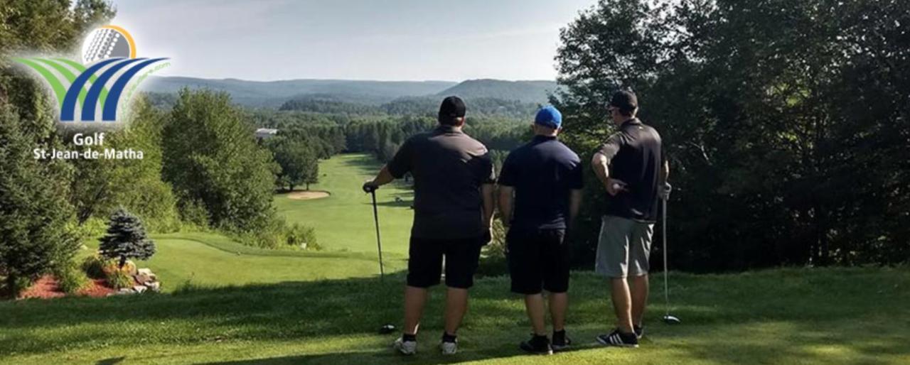 Vila Le Sommet Du Golf Avec Spa Saint Jean De Matha Exteriér fotografie